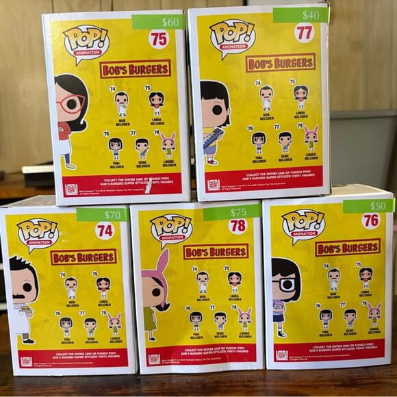 Funko Bob's Burgers Bob Belcher and Family Pop! Vinyl Figure - Picture 3 of 3